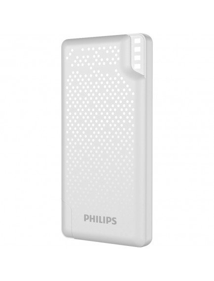 Philips DLP2010NW/62 10.000 Mah 2 x 2.4A USB Çıkış Micro USB + Type C Giriş Powerbank Beyaz Philips DLP2010NW/62 10.000 Mah 2 x 2.4A USB Çıkış Micro USB + Type C Giriş Powerbank Beyaz
