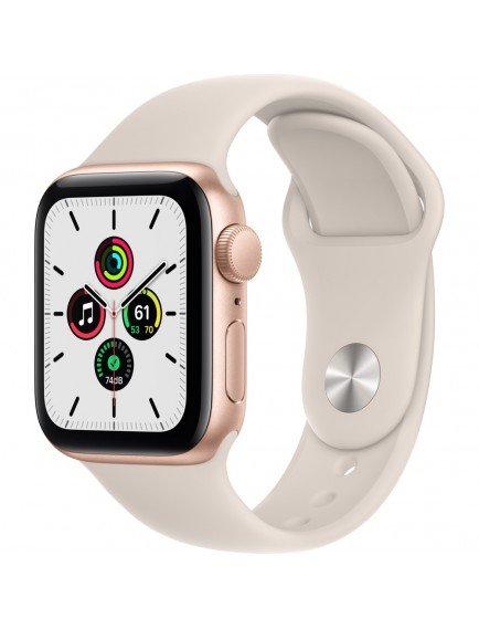 Apple Watch Se Gps, 40MM Altın Rengi Alüminyum Kasa ve Yıldız Işığı Spor Kordon MKQ03TU/A Apple Watch Se Gps, 40MM Altın Rengi Alüminyum Kasa ve Yıldız Işığı Spor Kordon MKQ03TU/A
